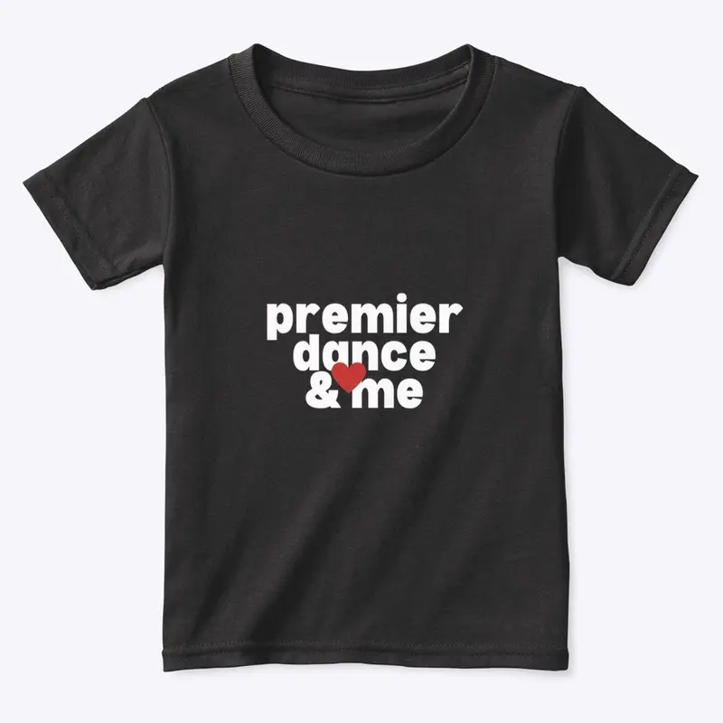 Premier Dance and Me - white print